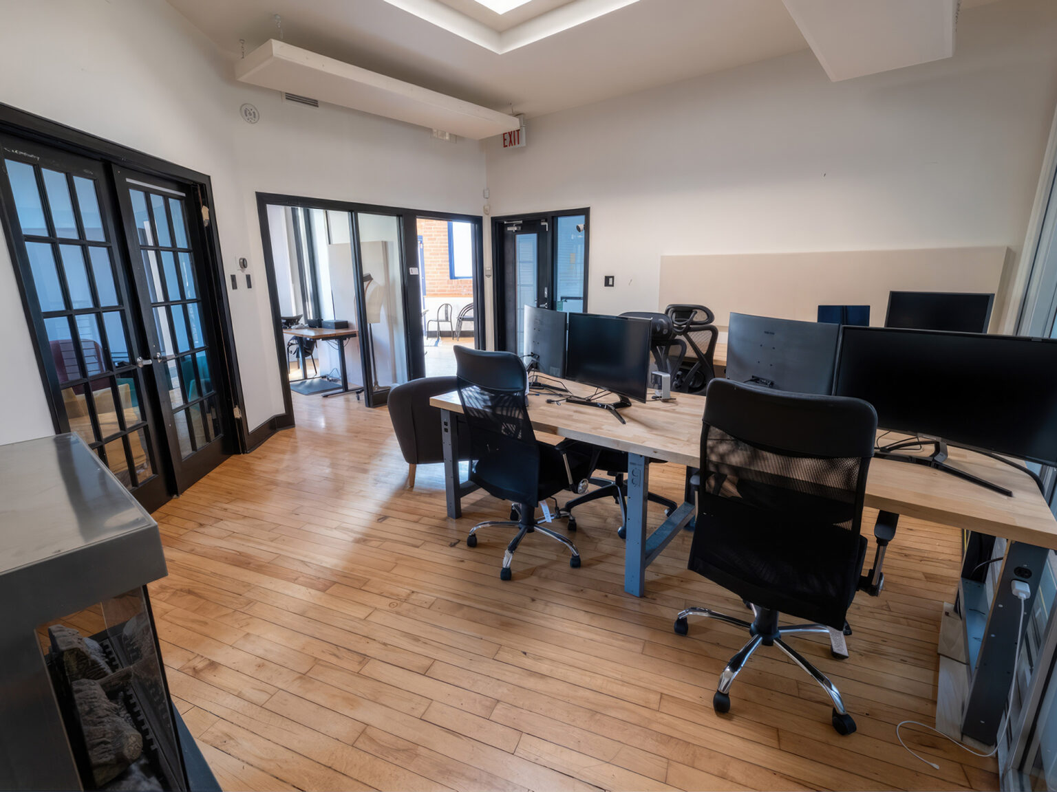 Hub from hallway entrance